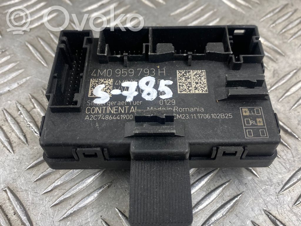 Door control unit/module   4M0959793H