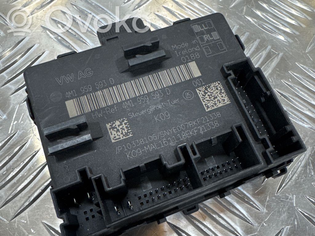 Audi A6 S6 C8 4K Door control unit/module 