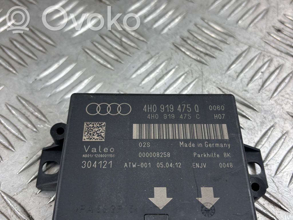 Audi A6 S6 C7 4G Parkavimo (PDC) daviklių valdymo blokas 