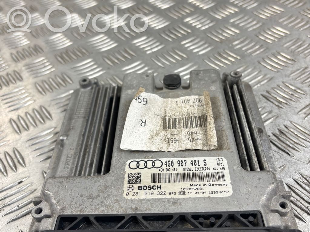 Audi A7 S7 4G Engine control unit/module 
