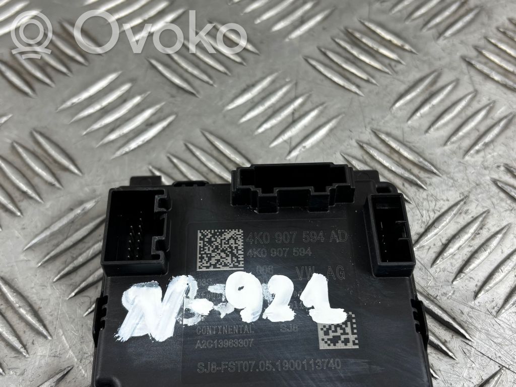 Unité de commande / module de toit ouvrant   4K0907594AD
