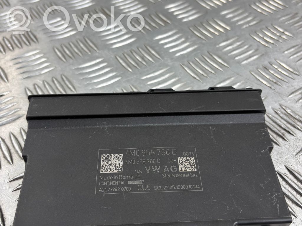 Audi Q7 4M Seat control module 