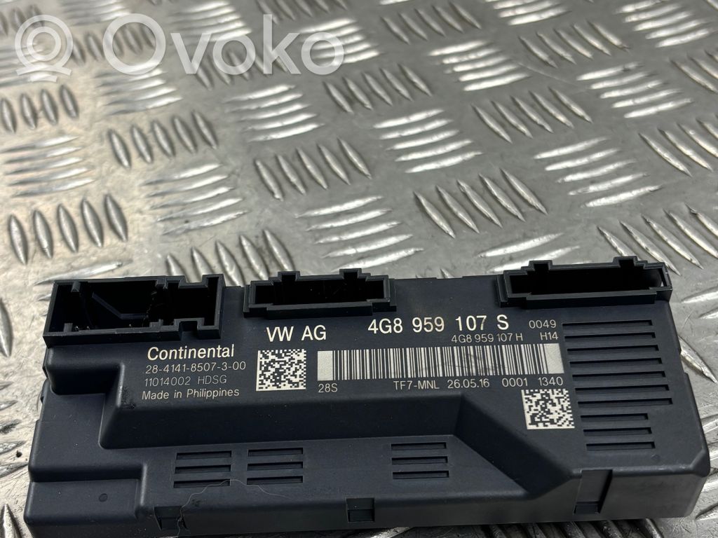 Audi A7 S7 4G Tailgate/trunk control unit/module 