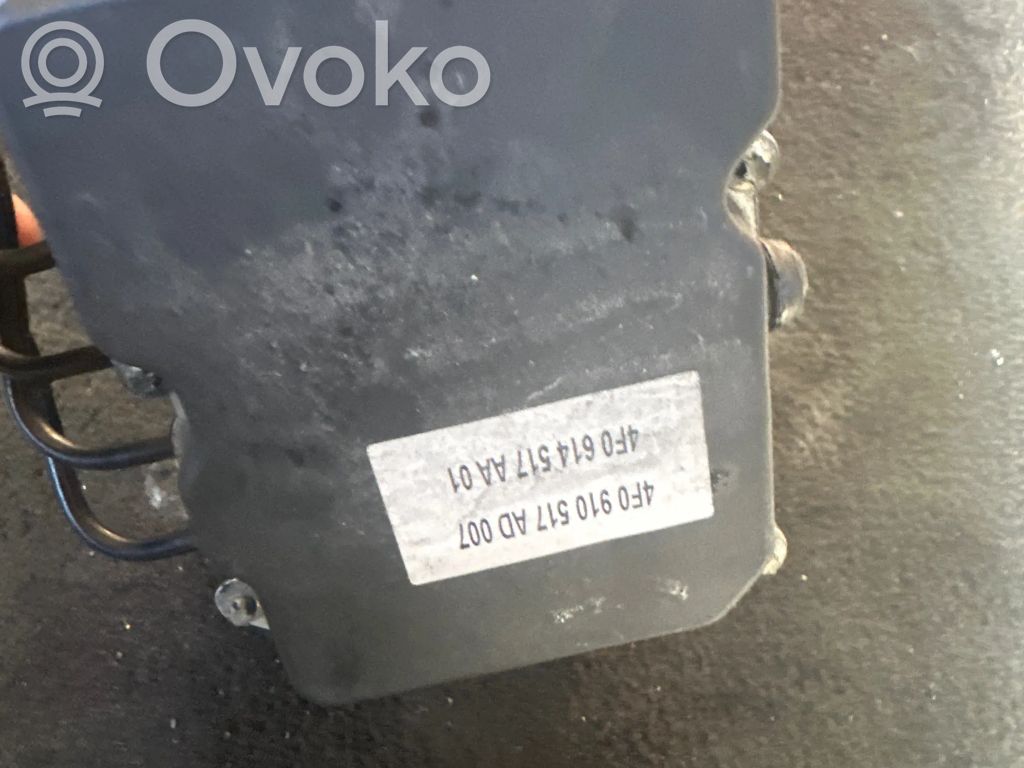 Audi A6 S6 C6 4F Bomba de ABS 