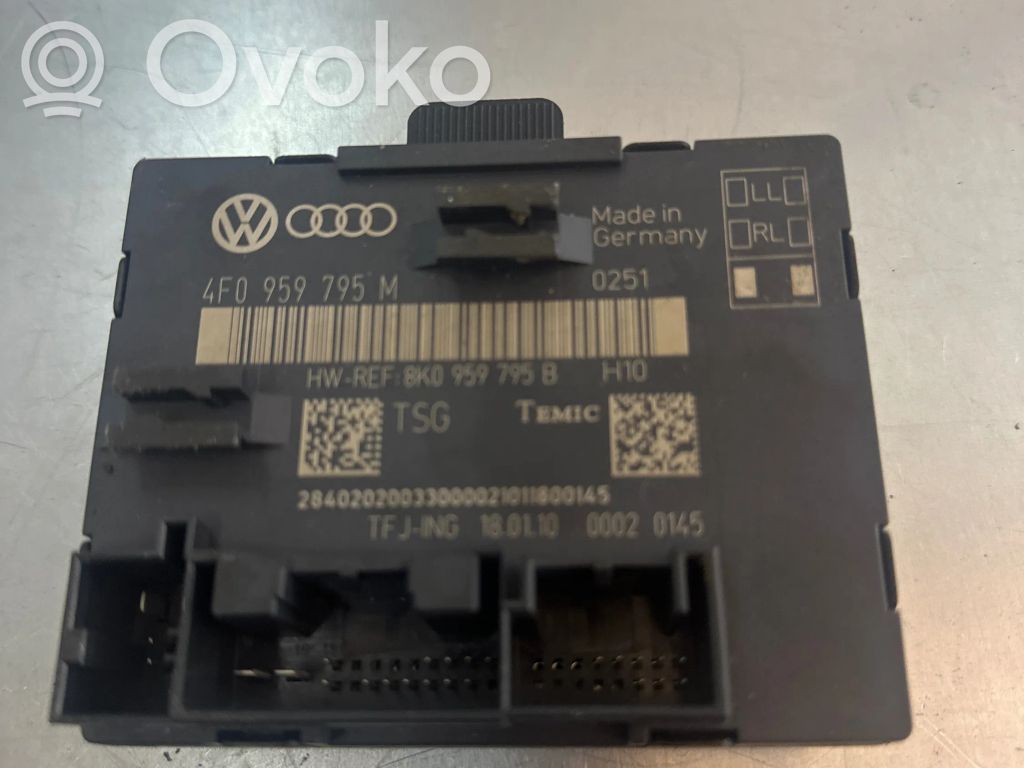 Door control unit/module   8K0959795B,4F0959795M