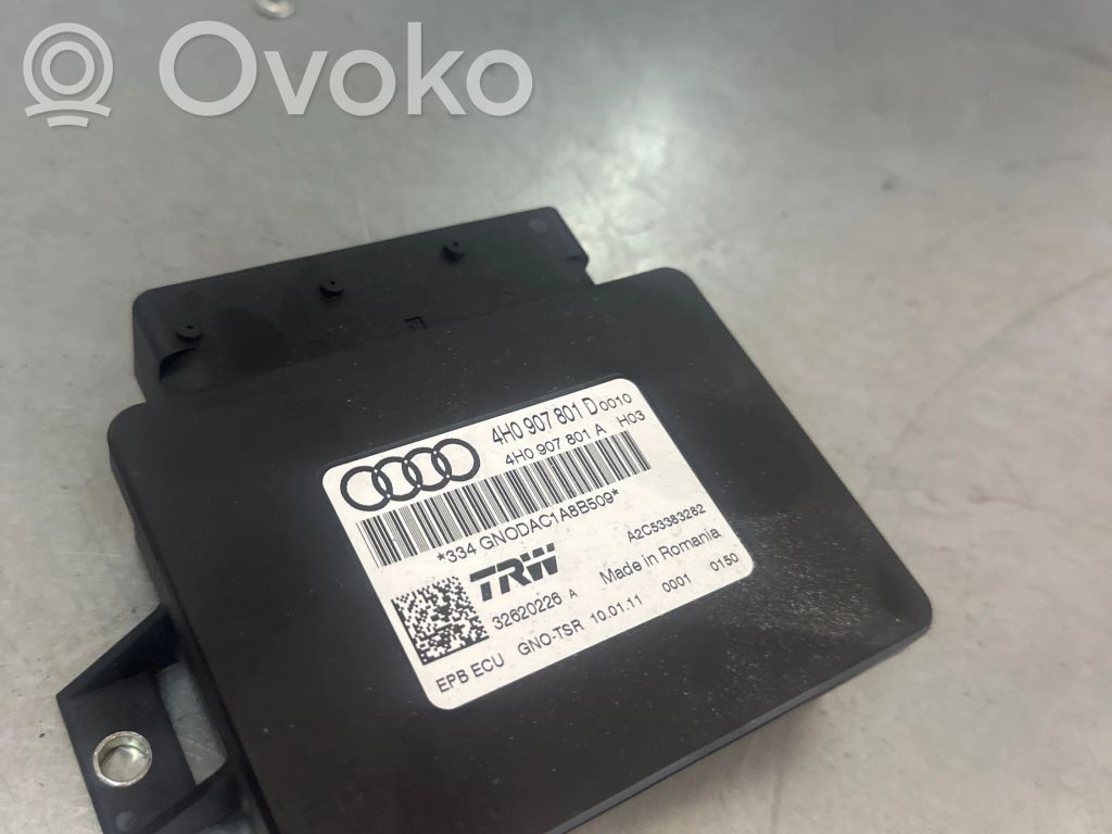 Module de commande de frein à main   4H0907801A,4H0907801D,32620226A,A2C53383282