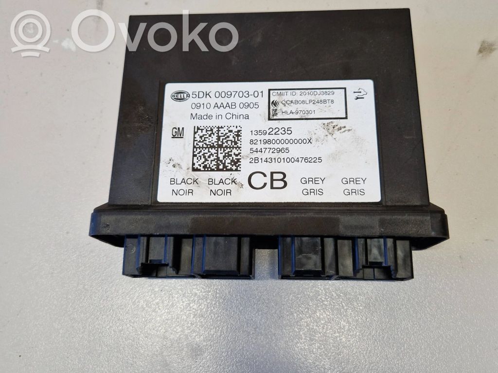 Opel Insignia A Module de contrôle sans clé Go 