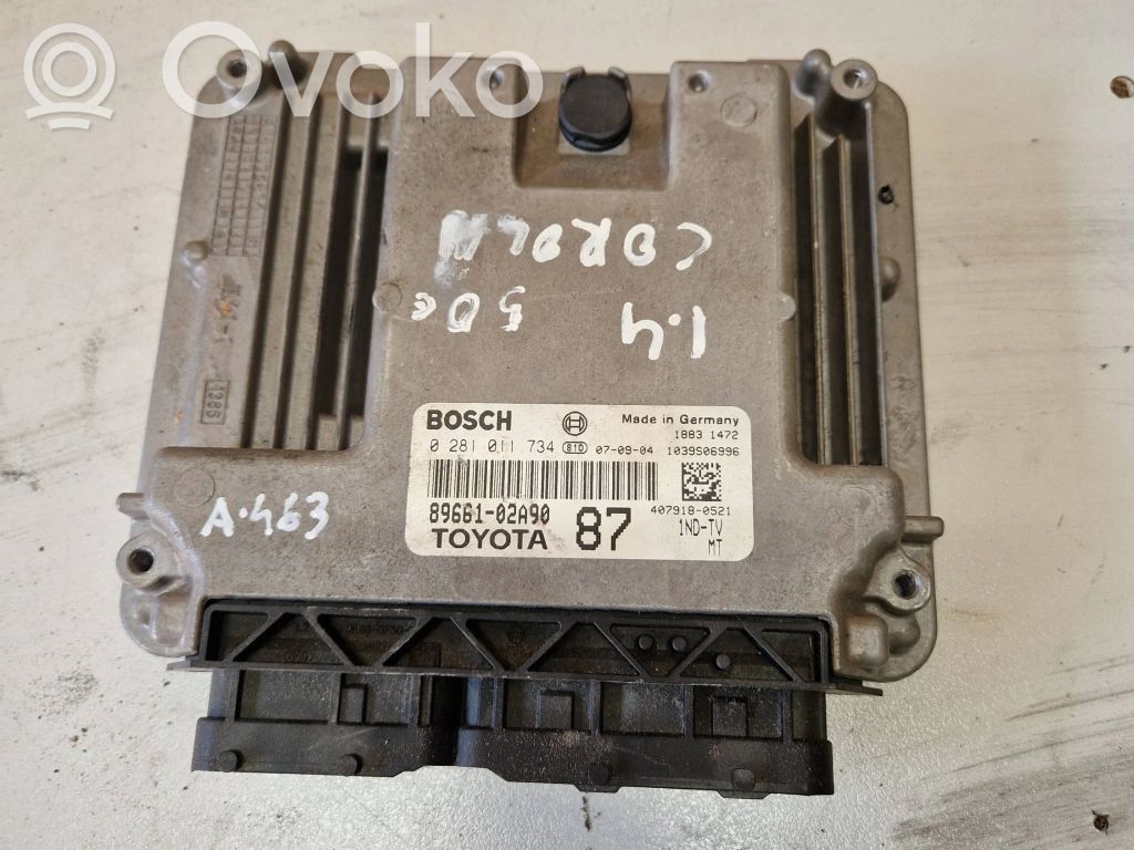 Toyota Corolla E120 E130 Engine control unit/module 