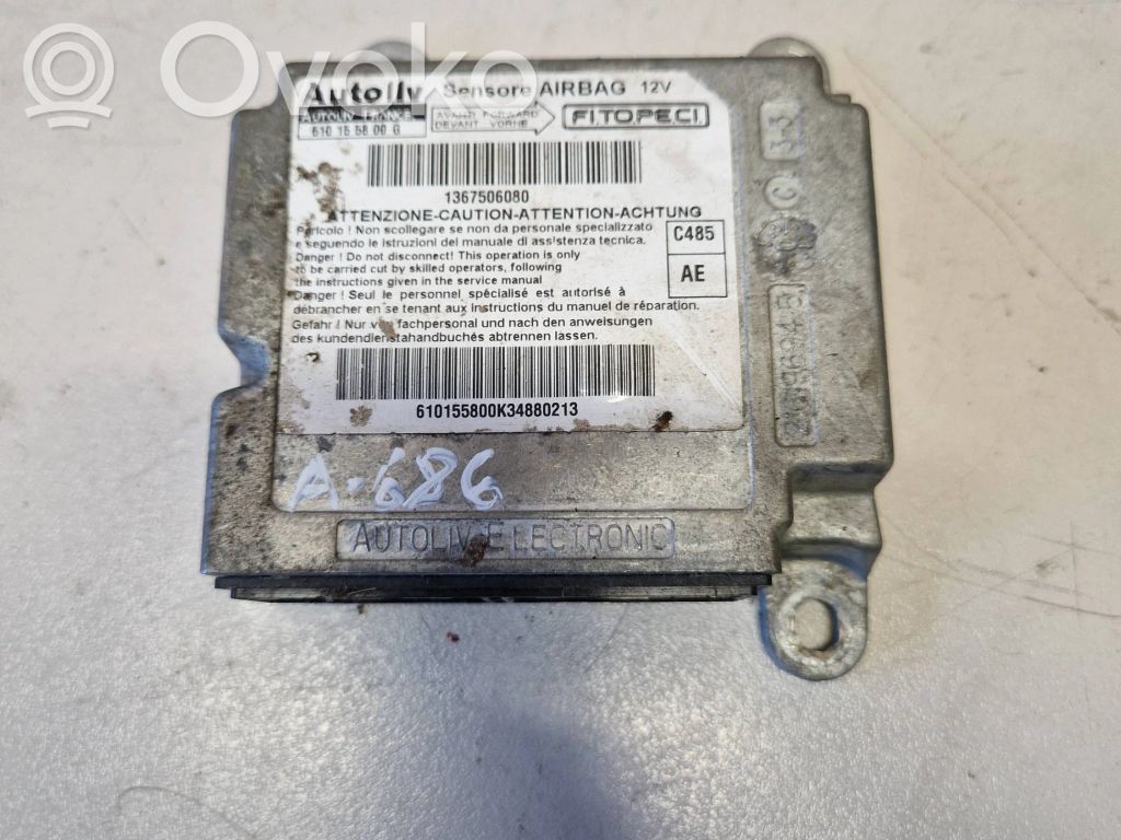 Peugeot Bipper Airbag control unit/module 