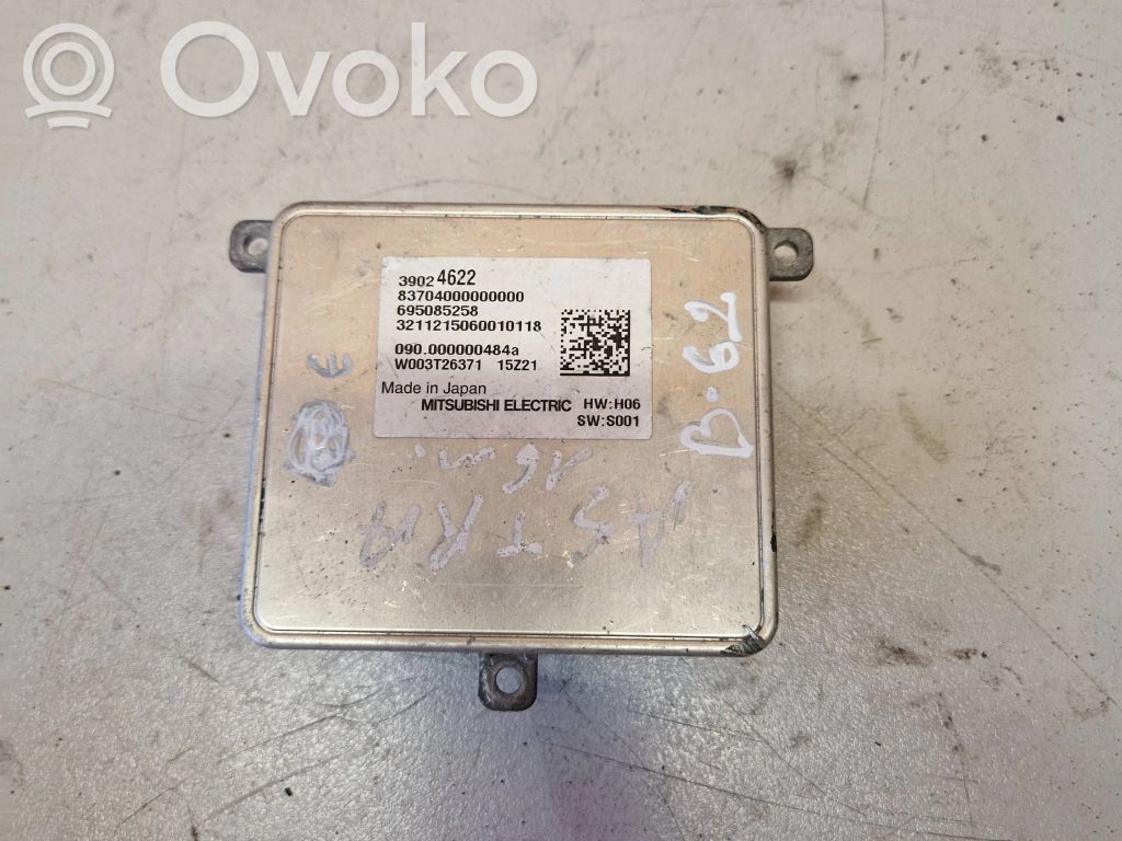 Opel Astra K Headlight ballast module Xenon 