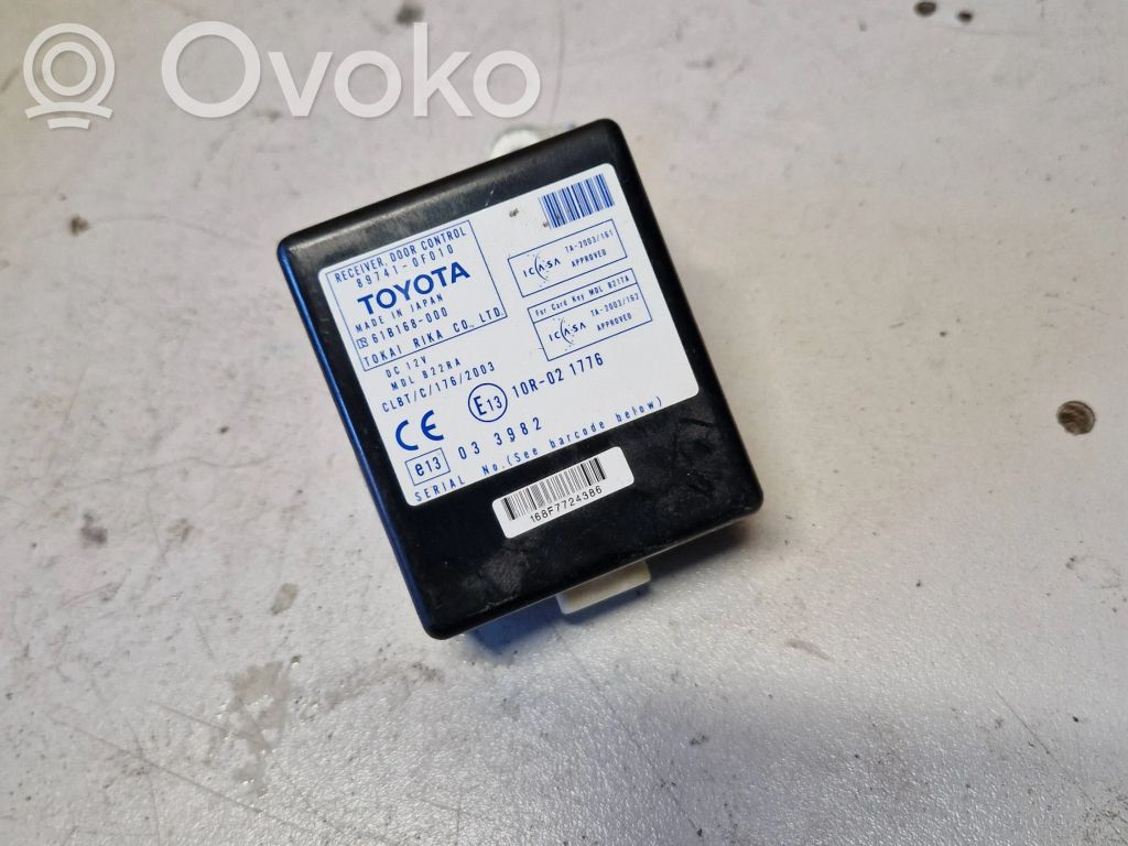 Toyota Corolla Verso AR10 Door control unit/module 