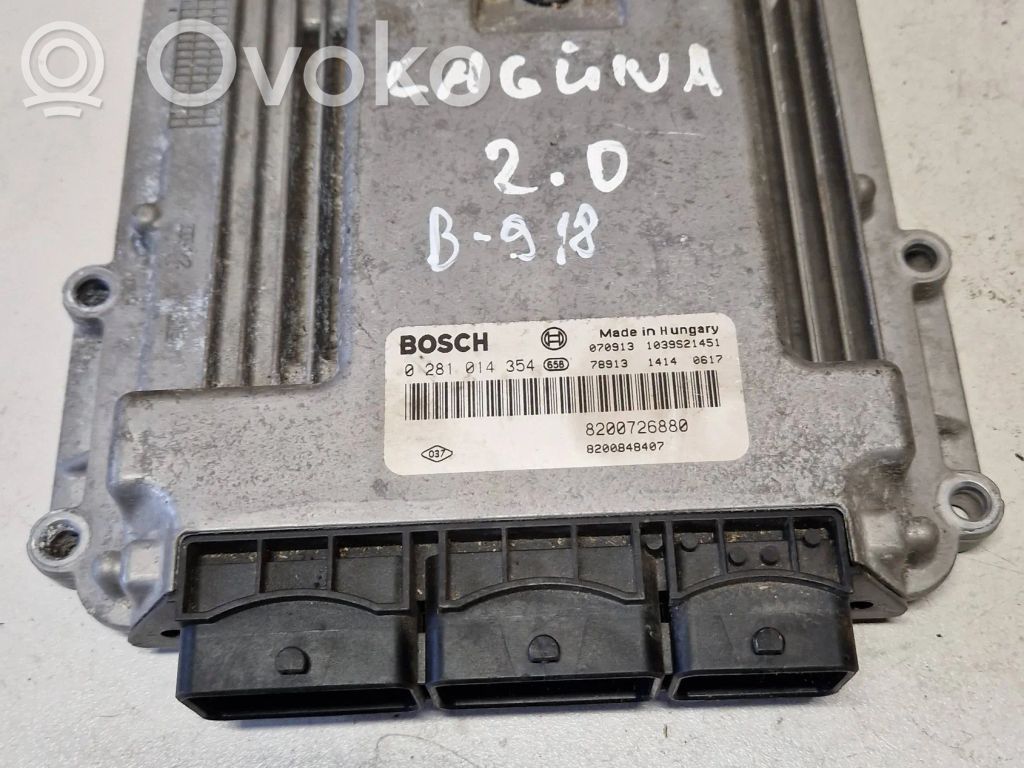 Renault Laguna III Engine control unit/module 