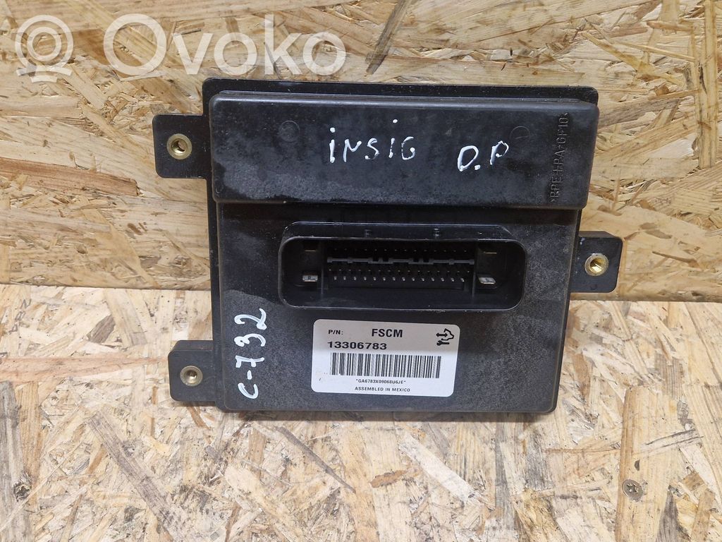 Opel Insignia A Fuel injection control unit/module 