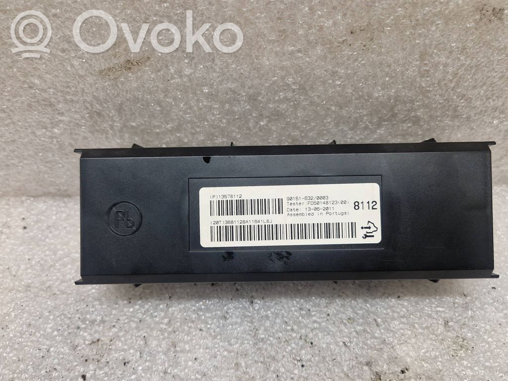 Opel Astra J Air conditioning/heating control unit 