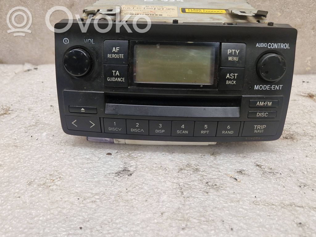 Toyota Corolla E120 E130 Radio/CD/DVD/GPS head unit 