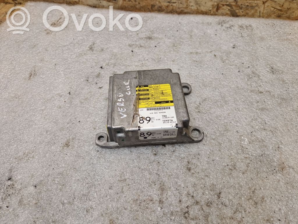 Toyota Verso Centralina/modulo airbag 