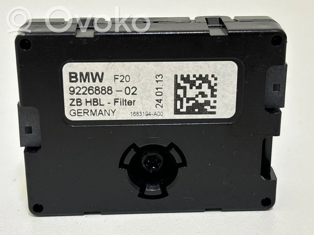 BMW 1 F20 F21 Filtro de antena aérea 