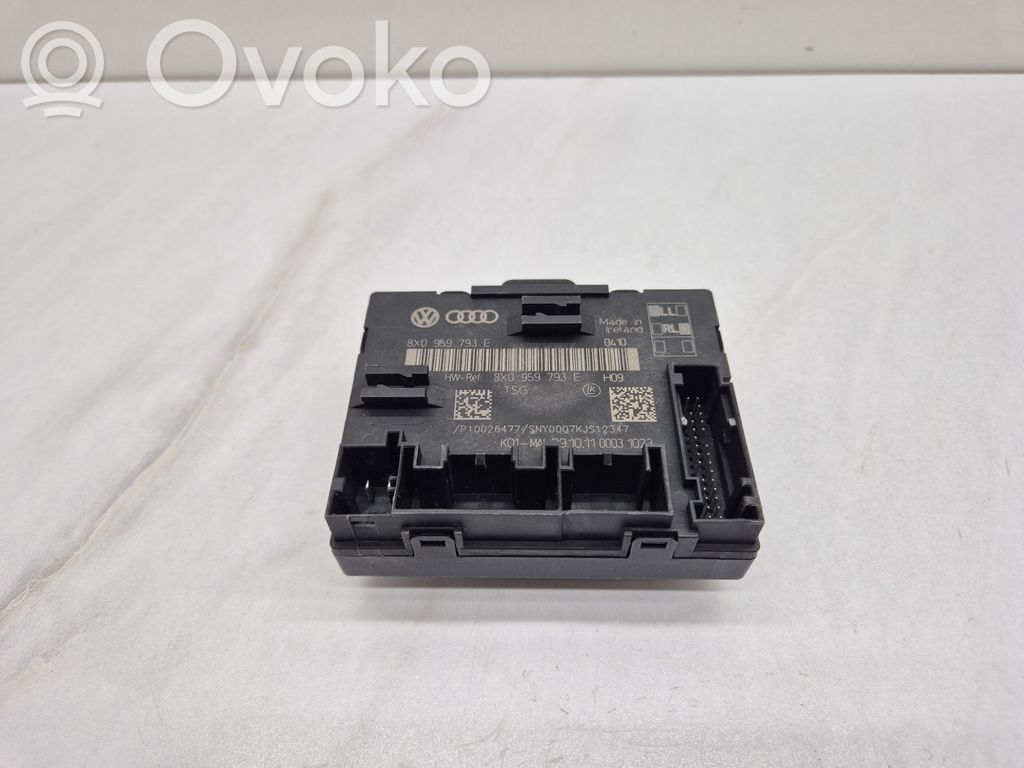 Audi Q3 8U Door control unit/module 