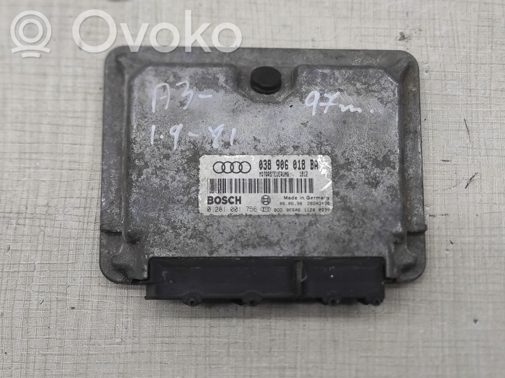 Audi A3 S3 8L Engine control unit/module 