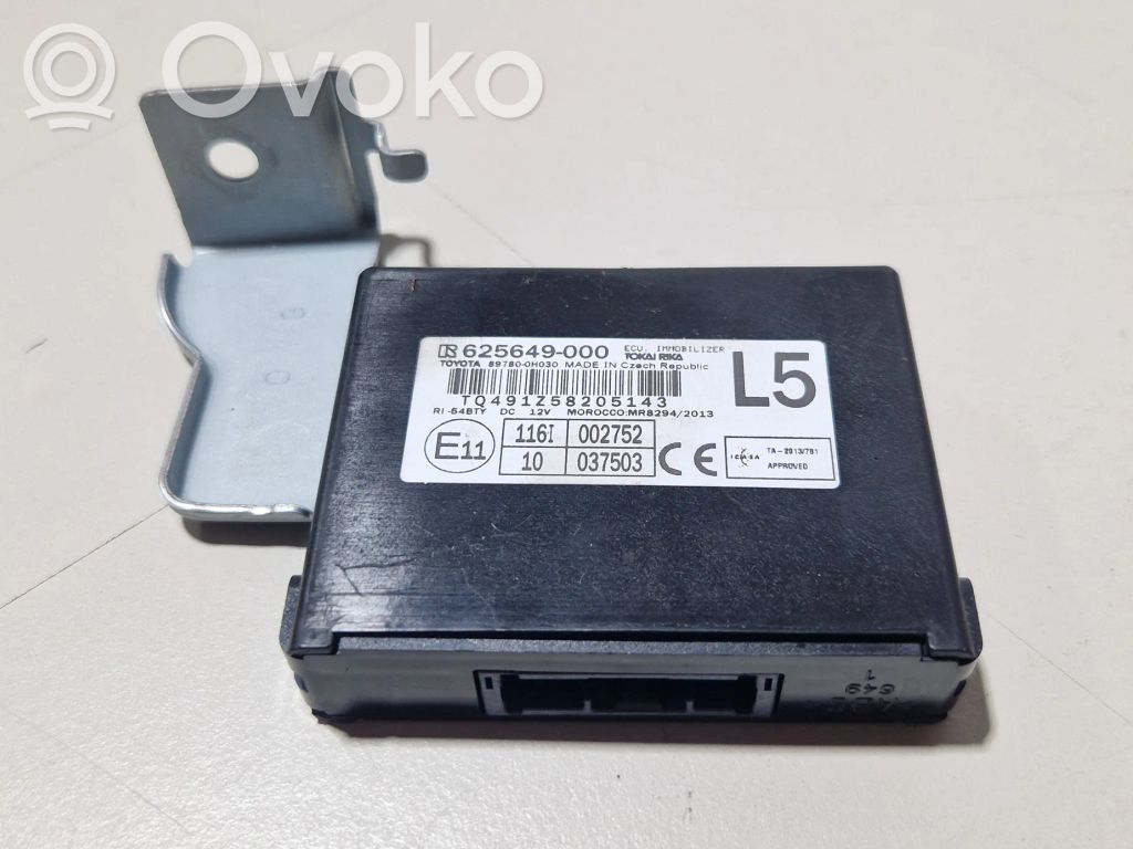 Toyota Aygo AB40 Imobilaizera vadības bloks 