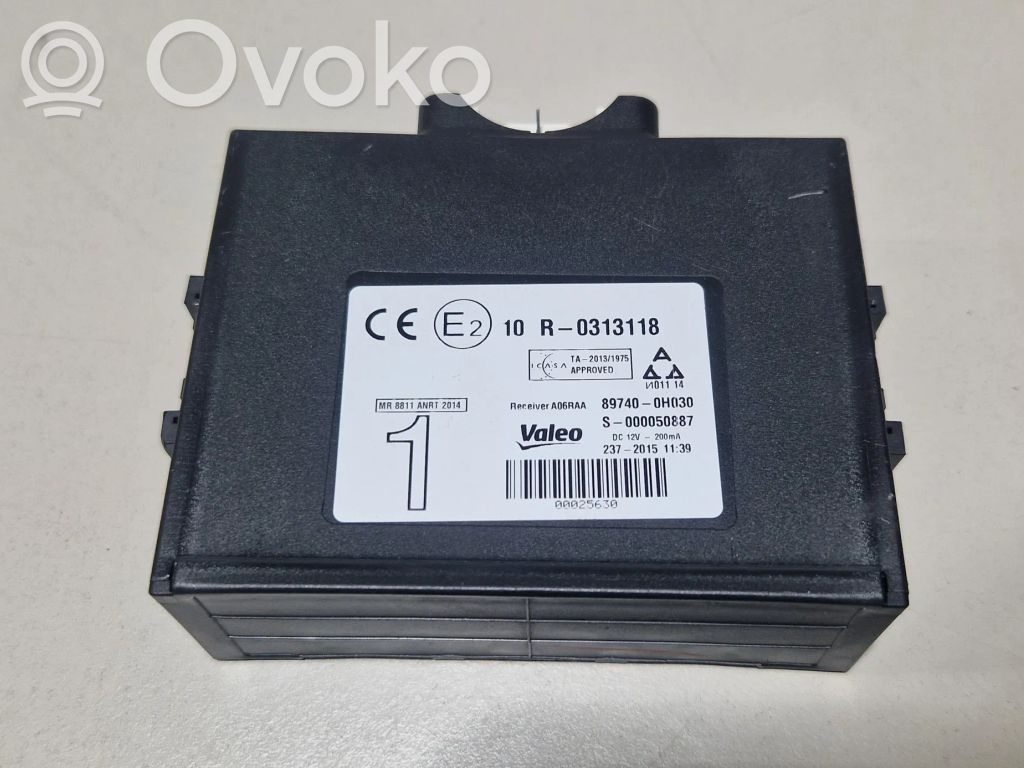 Toyota Aygo AB40 Other control units/modules 