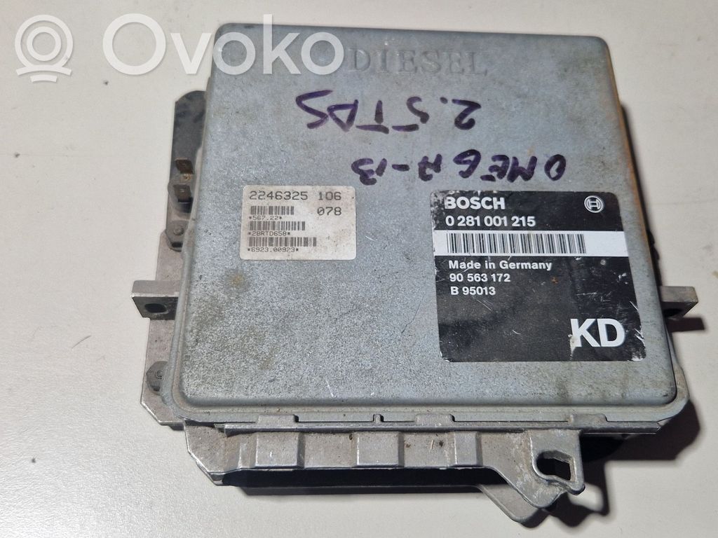 Engine control unit/module   0281001215