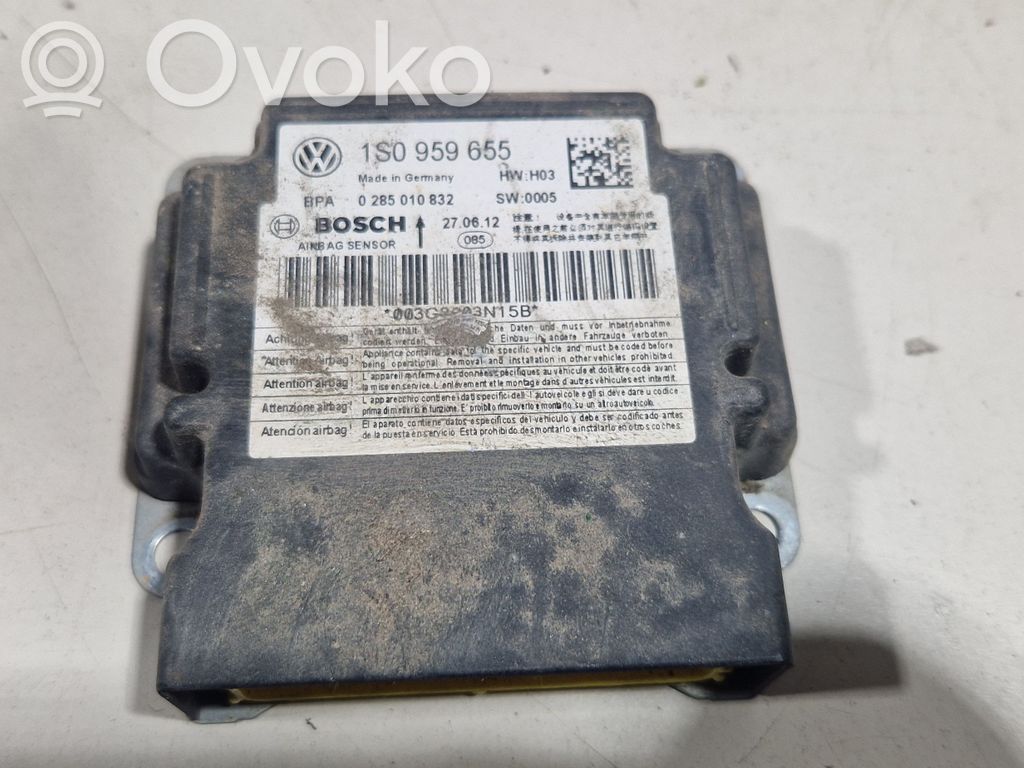 Volkswagen Up Airbag control unit/module 