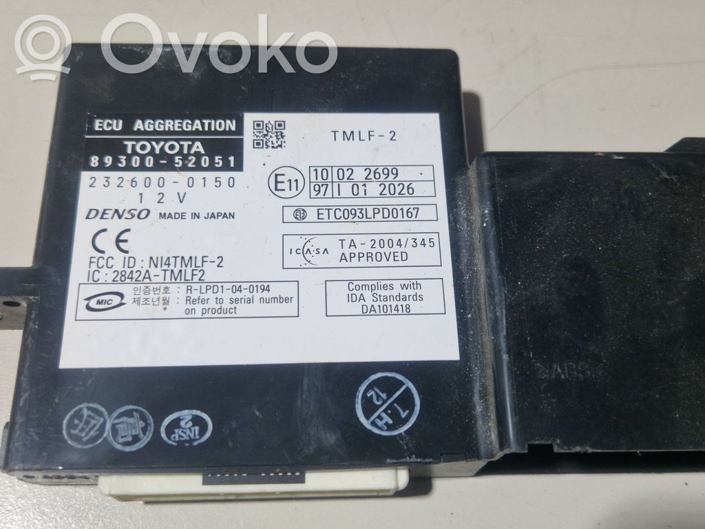 Inne komputery / moduły / sterowniki   8930052051,2326000150