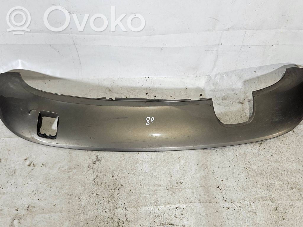Audi A3 S3 8P Moldura inferior del parachoques trasero 