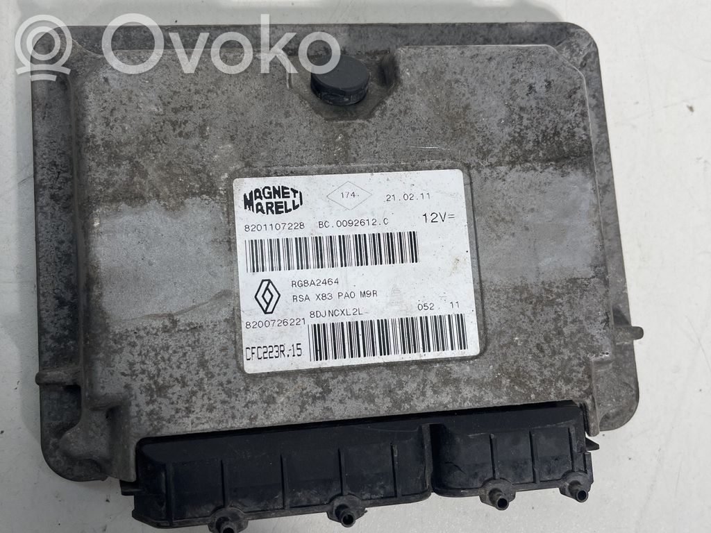 Renault Trafic II (X83) Unidad de control/módulo ECU del motor 