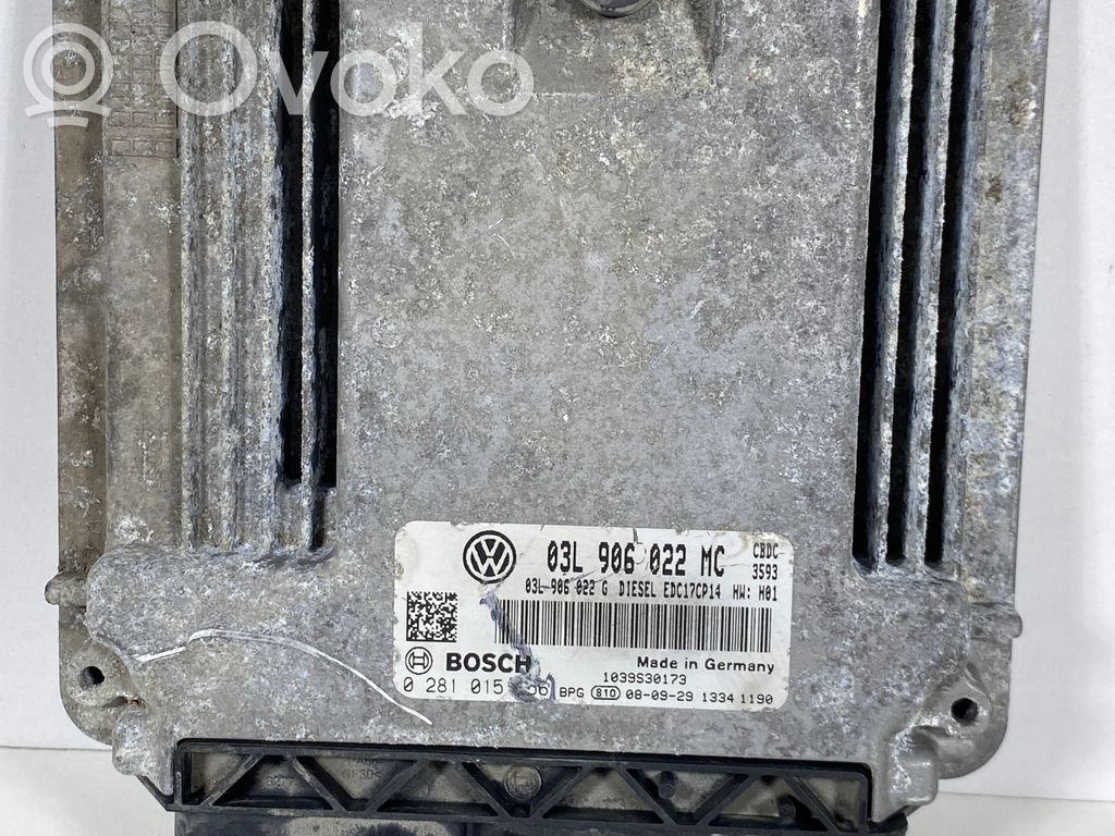 Volkswagen Golf VI Engine control unit/module 