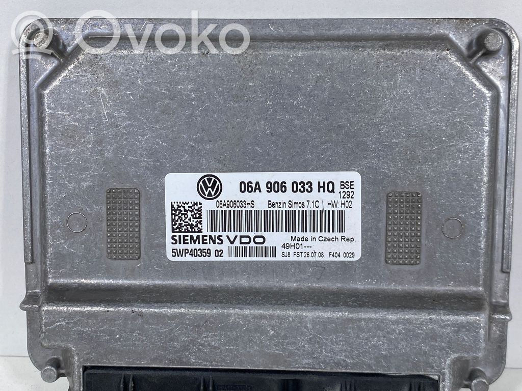 Volkswagen Caddy Engine control unit/module 