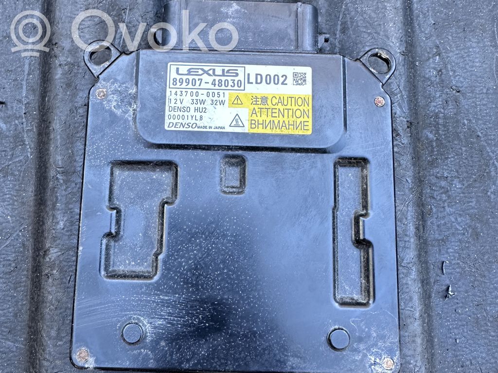 Lexus RX 450H Lastre de faros xenón 