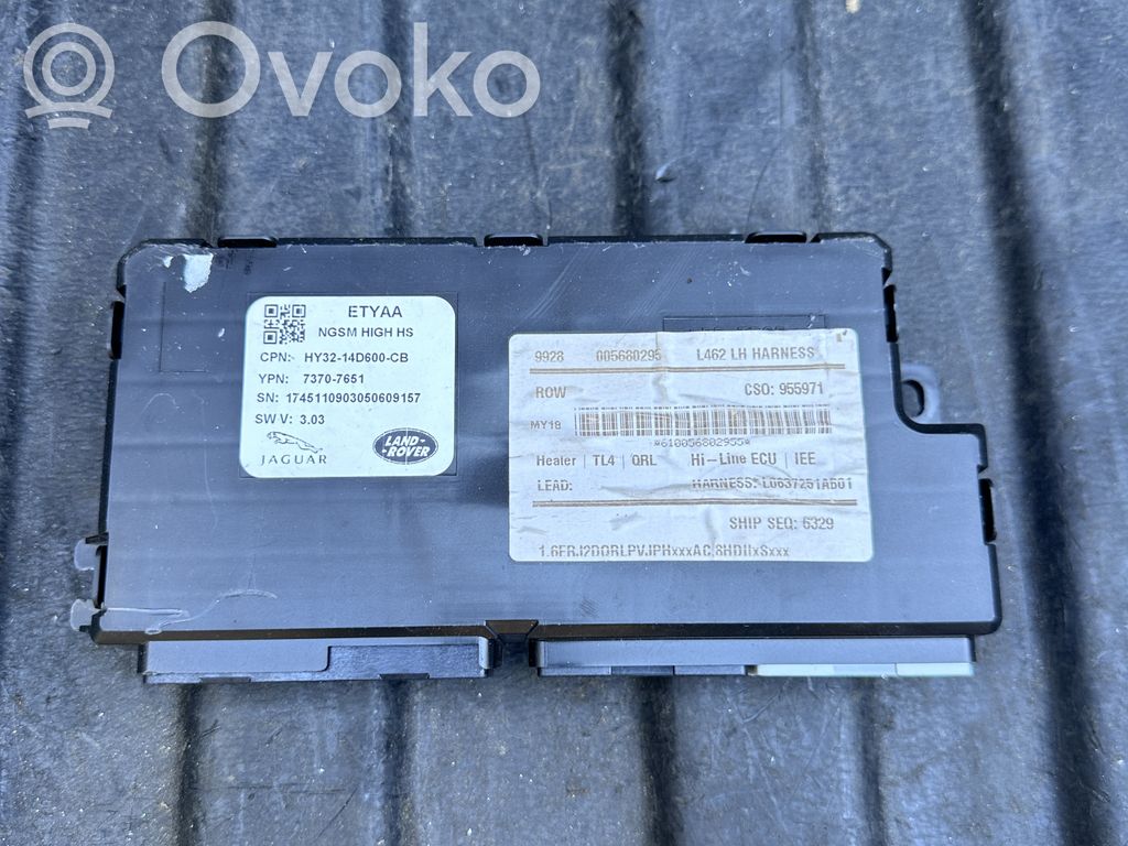 Module de commande de siège   HY3214D600CB