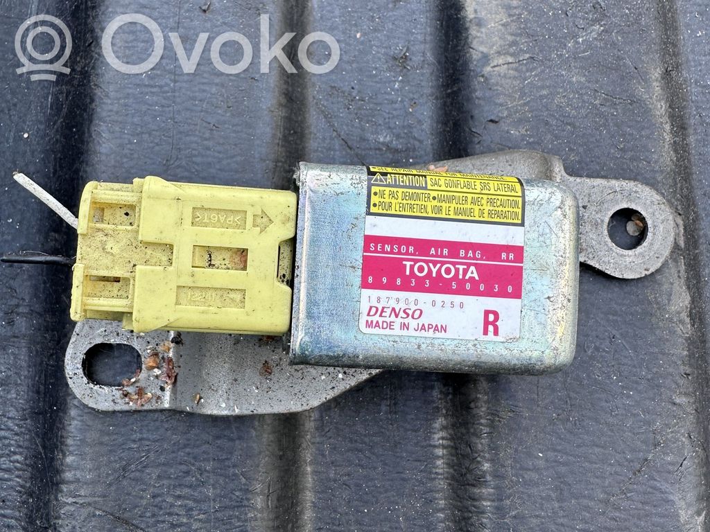 Lexus LS 430 Airbag deployment crash/impact sensor 