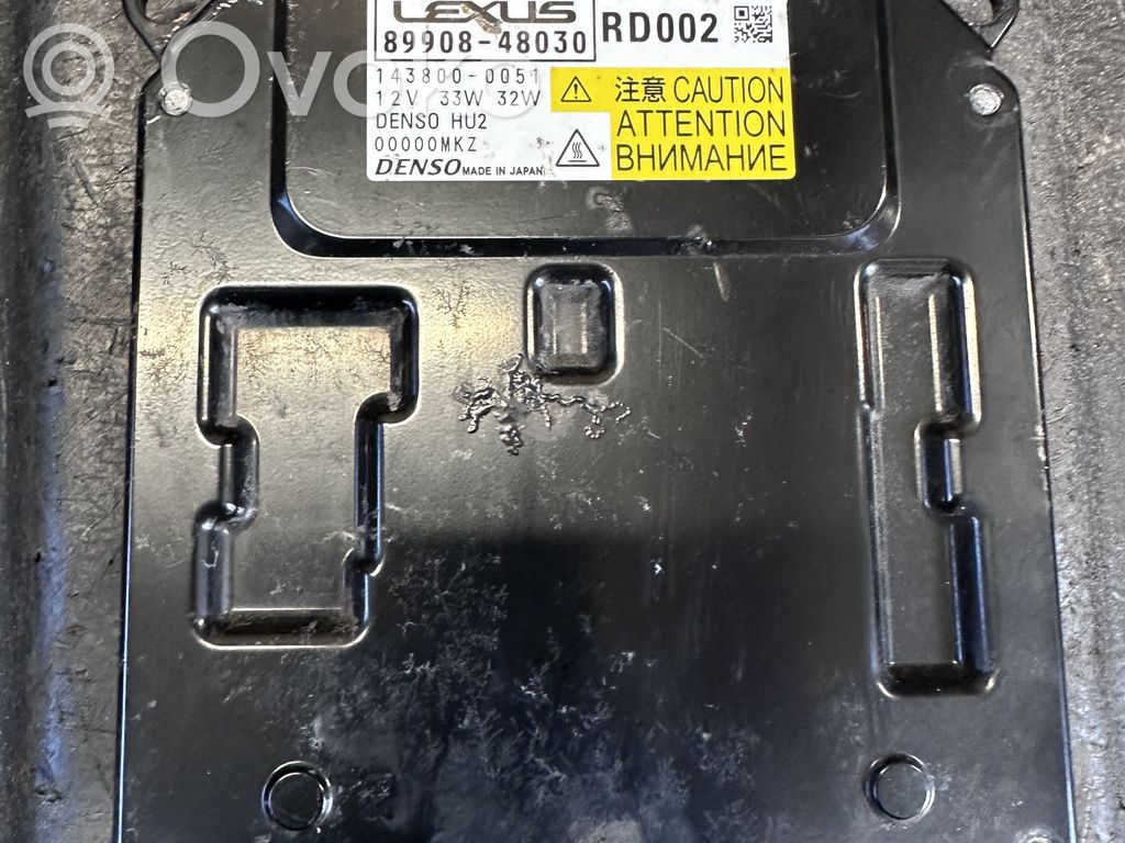 Lexus RX 450H Módulo de control de balasto LED 
