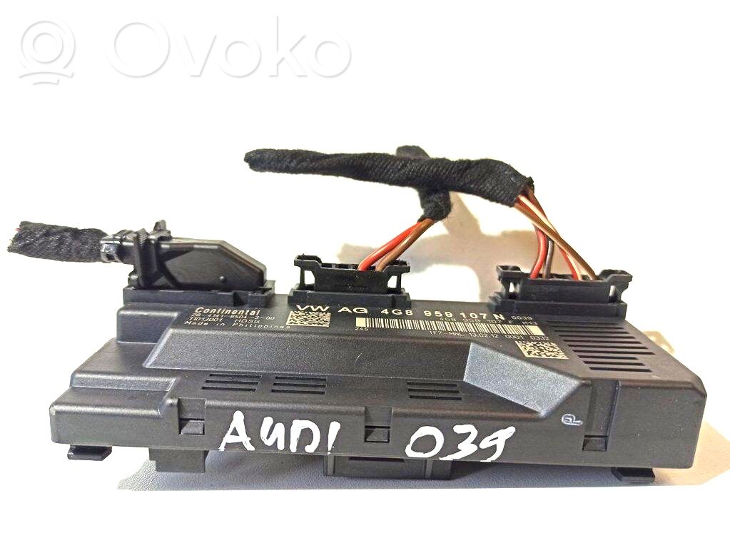 Audi A7 S7 4G Sterownik / Moduł elektrycznej klapy tylnej / bagażnika 
