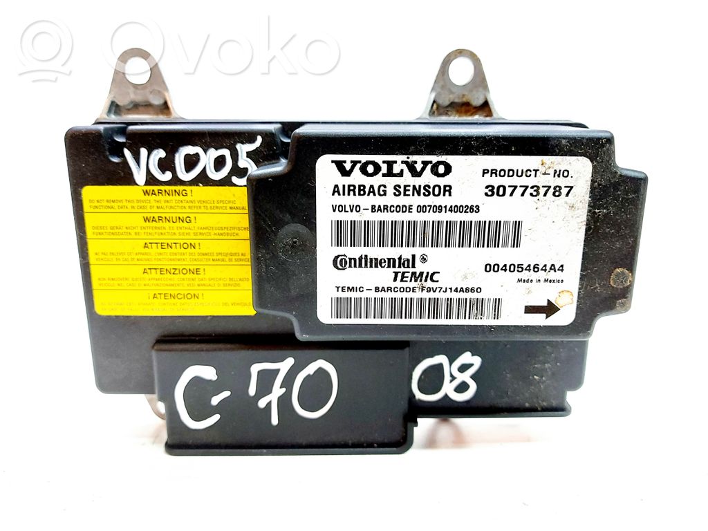 Airbag control unit/module   30773787