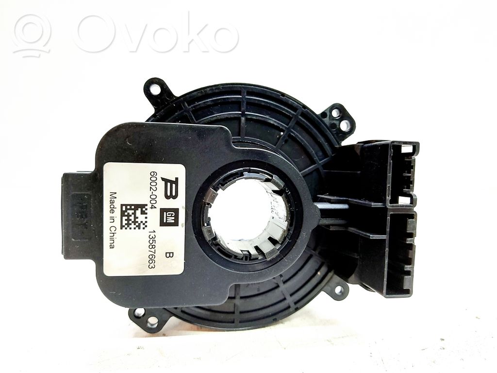 Opel Zafira C Airbag slip ring squib (SRS ring) 