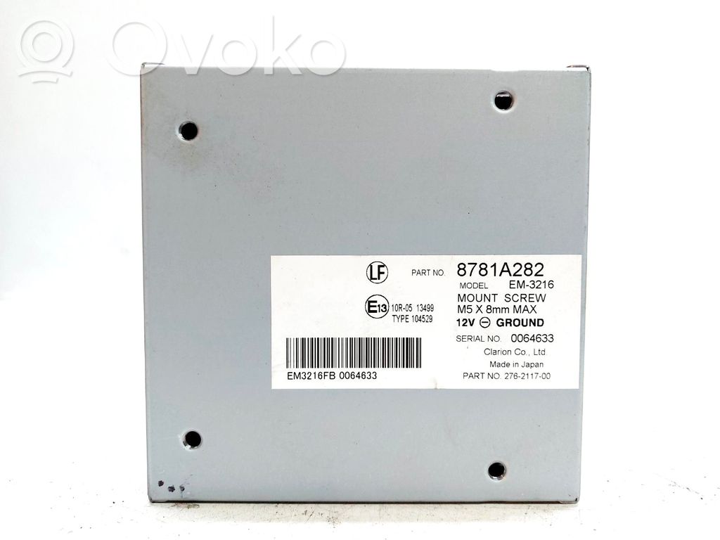 Camera control unit module   8781A282