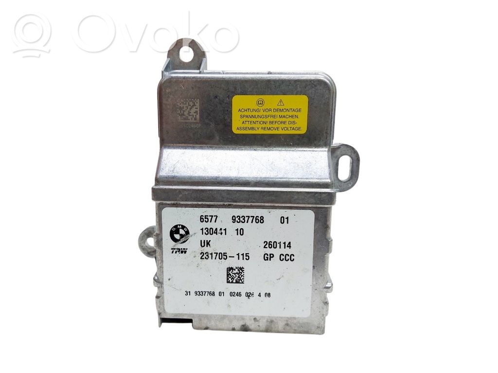 BMW i3 Airbag control unit/module 