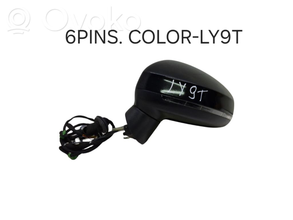 Audi A1 Front door electric wing mirror 