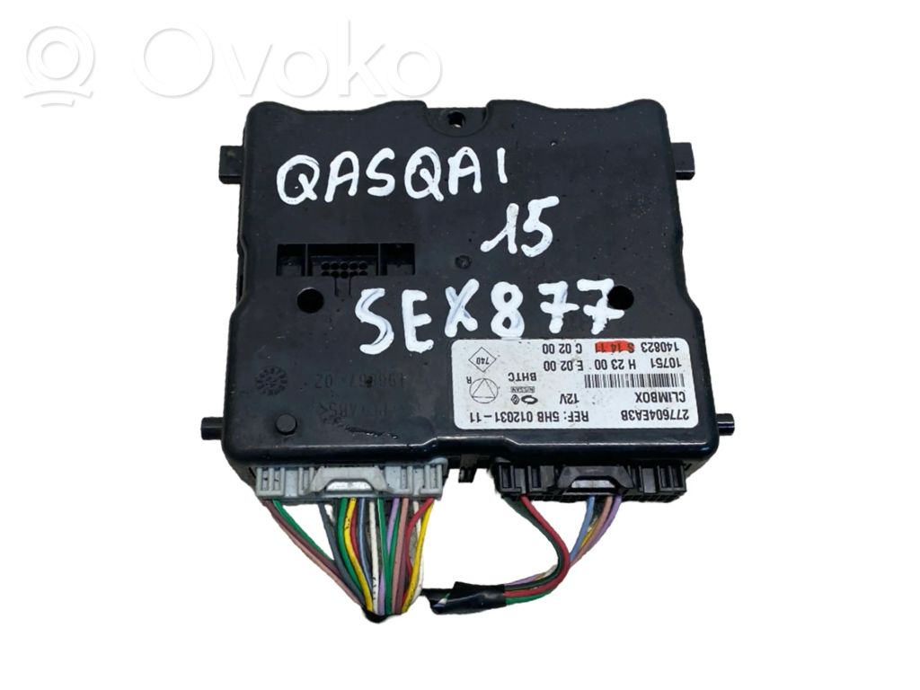 Nissan Qashqai Other control units/modules 