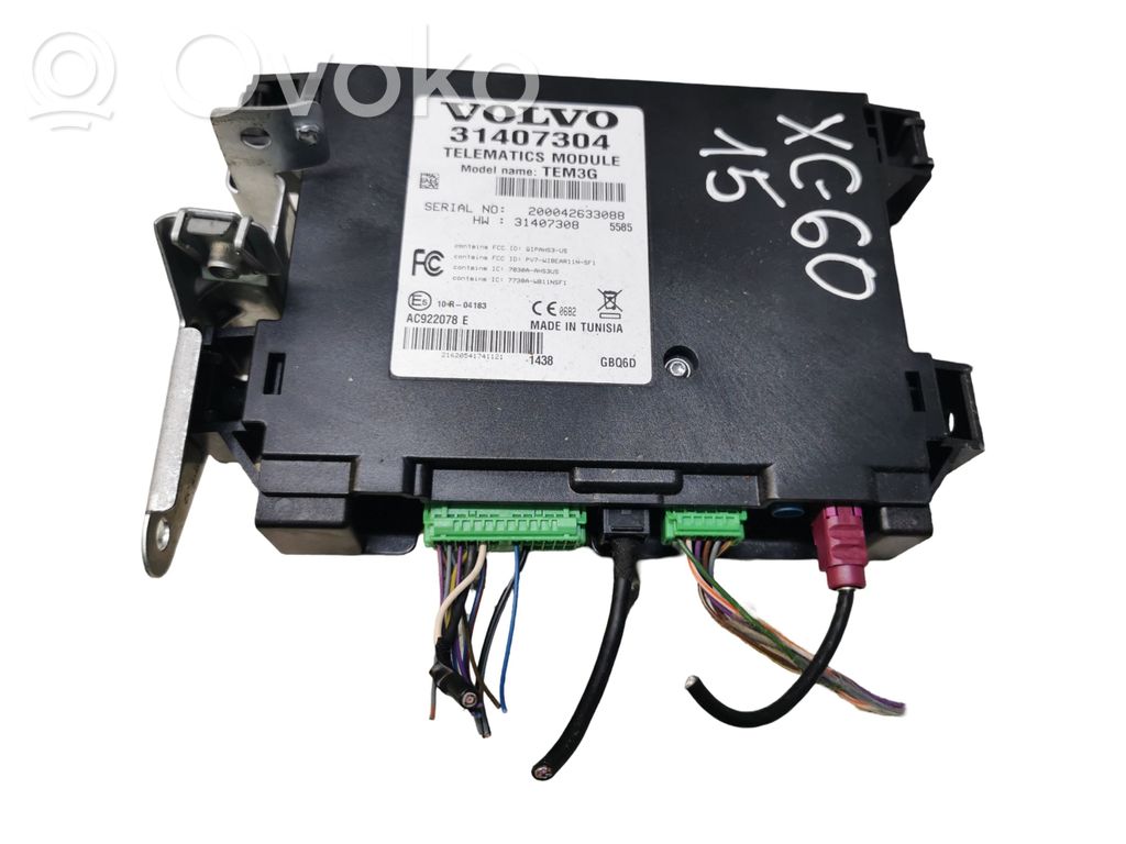 Volvo XC60 Phone control unit/module 