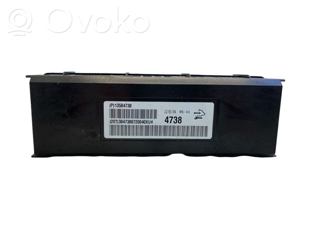 Opel Insignia A Air conditioning/heating control unit 