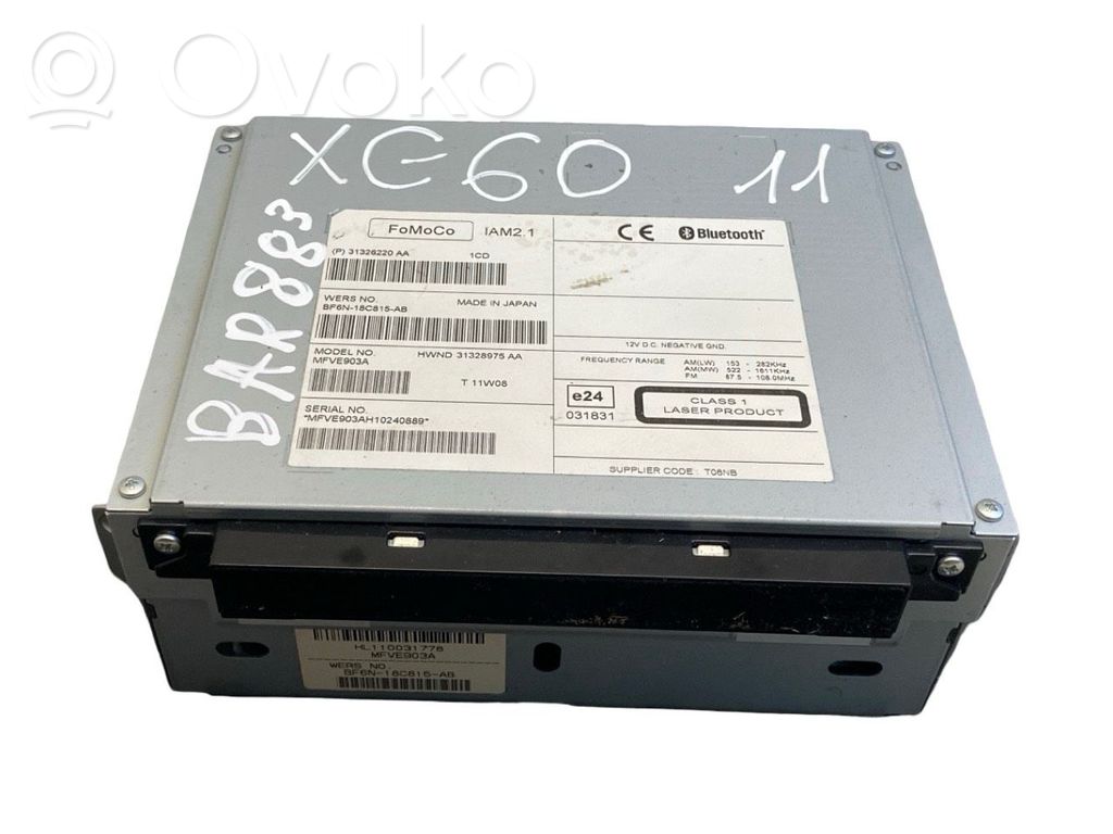 Volvo XC60 Panel / Radioodtwarzacz CD/DVD/GPS 