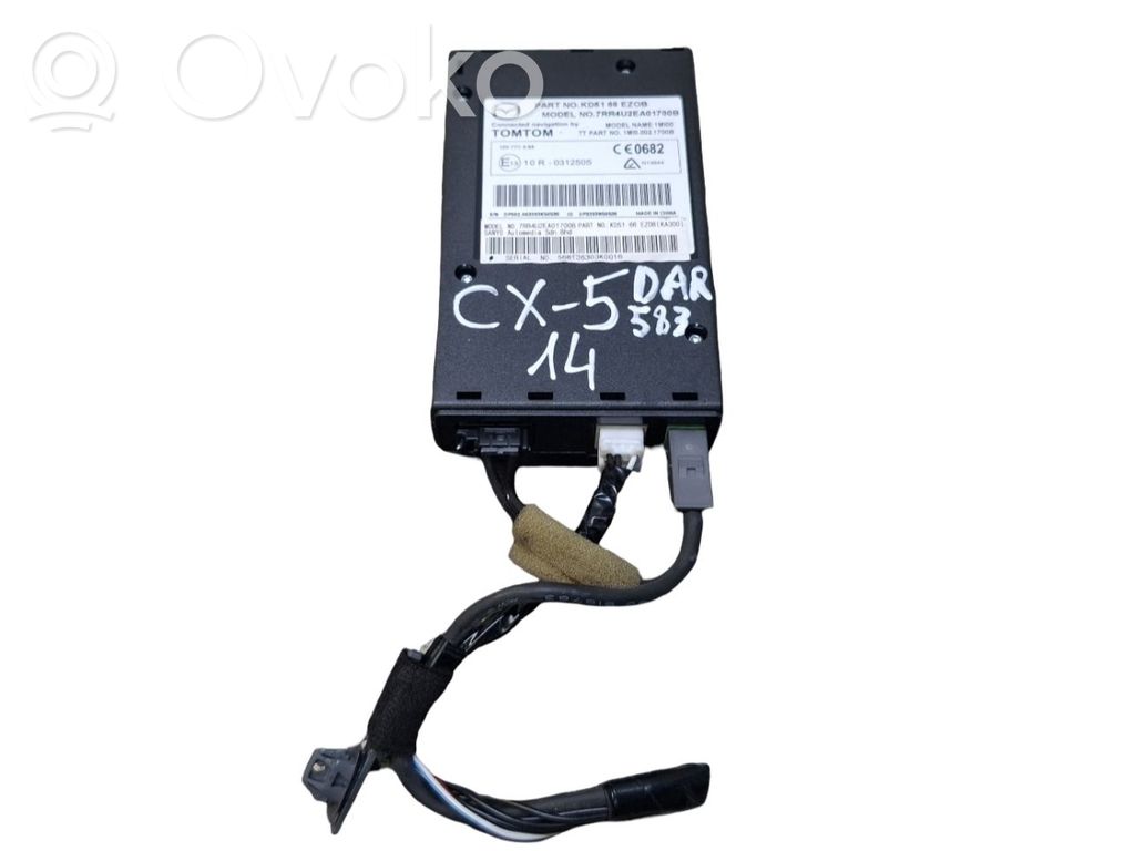 Mazda CX-5 GPS navigation control unit/module 