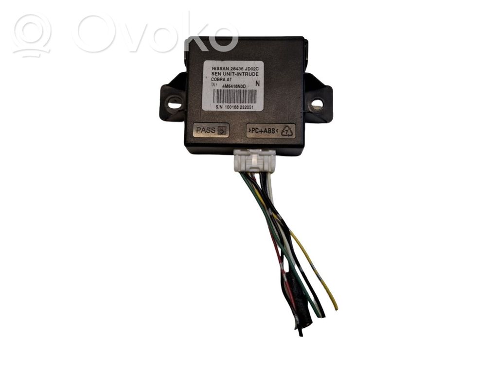 Nissan Qashqai+2 Alarm control unit/module 