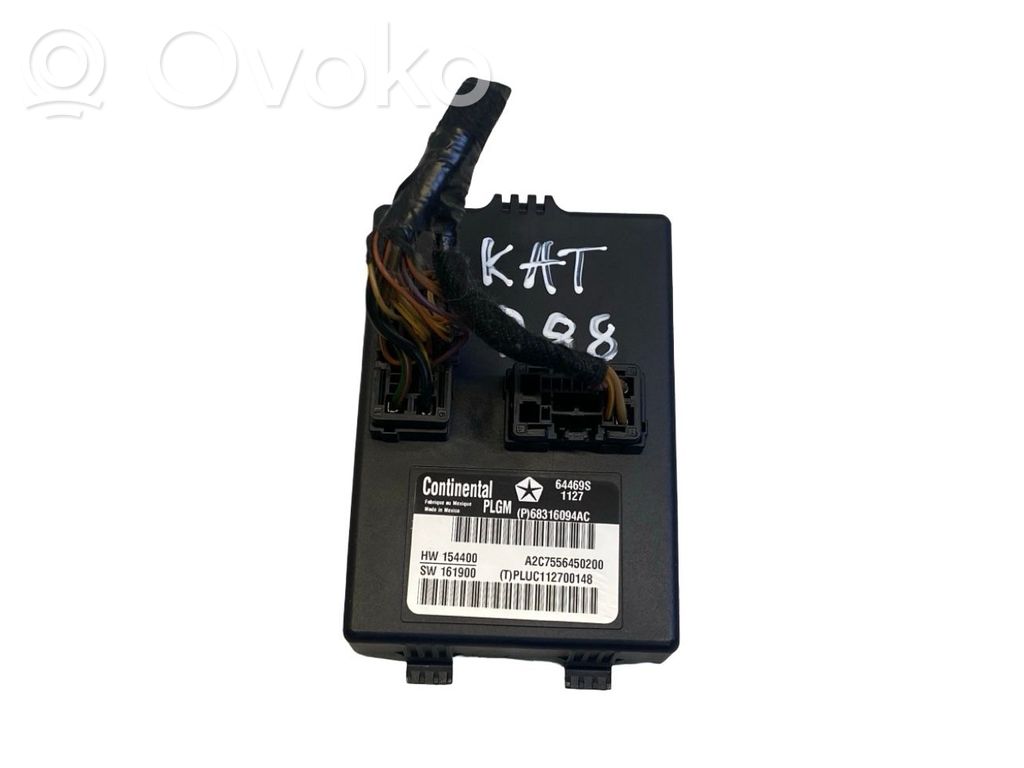 Chrysler Pacifica Tailgate/trunk control unit/module 