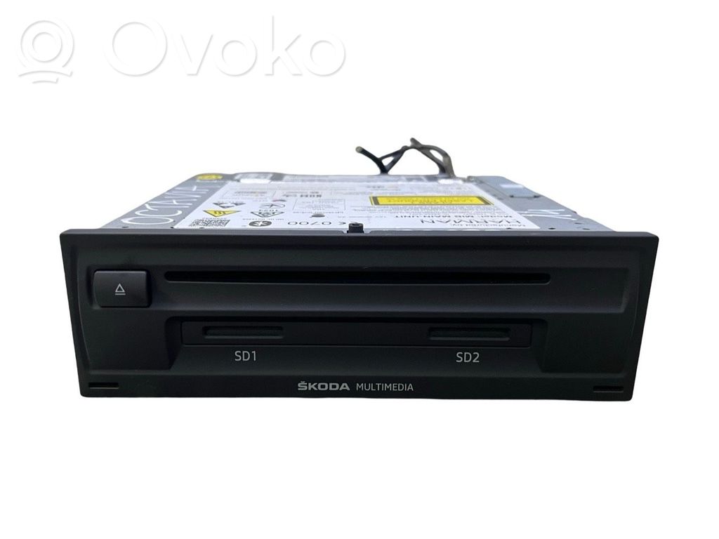 Skoda Octavia Mk3 (5E) GPS navigation control unit/module 